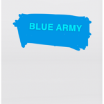The Blue army crew