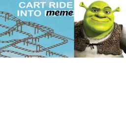 Cart ride into memes
