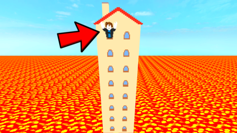 Script Magma Hover Noclip Rooftop Countdown Fireproof - Escape The Lava 🔥 script preview
