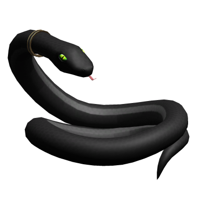 black snake scarf Roblox item