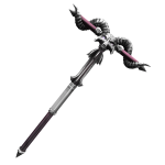 Horned skull hammer