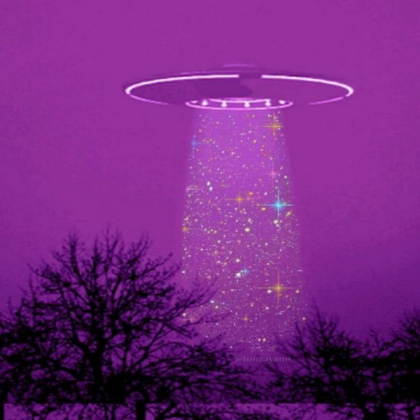 Ufo Vaporwave Purple Dreamcore Roblox decal