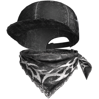 Street Mask Tilted Worn Cap