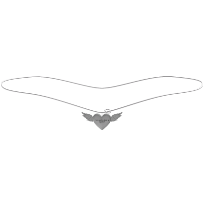 ... matching angel necklace ♡｡ alone ; together