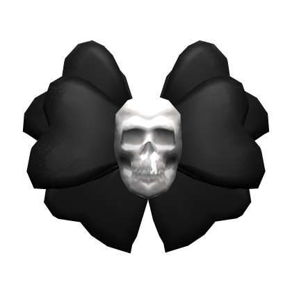 Goth Skull Bowtie