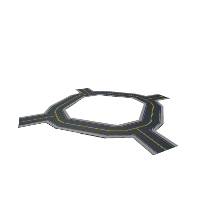 Basic  Four-Way Junction Road
