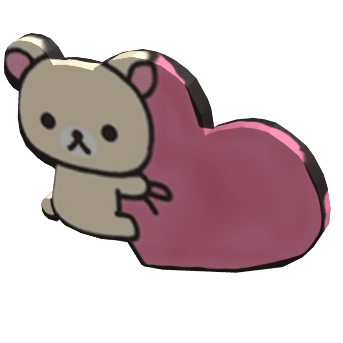 korilakkuma hairclip