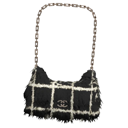 1.0 Chain Luxe Shoulder Bag (Lamb Striped Print) | Roblox Item