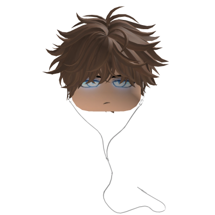 Nonchalant Glowing Eyes Boy