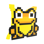 [GLOWING] Golden Frog Backpack