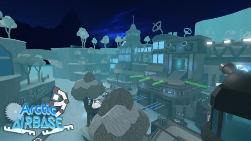 Arctic Airbase - Deathrun map