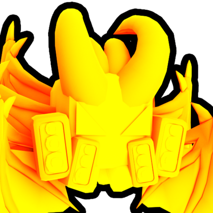 Gold Disco Dragon
