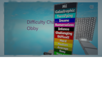 Galaxy's Difficulty Chart Obby