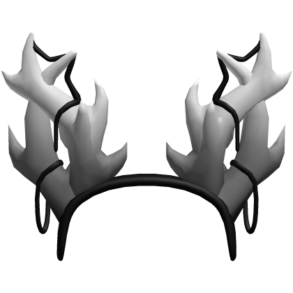 Black & White Diwali Sparkler Horns Addon
