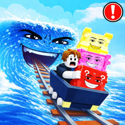 Cart Ride Into Tsunami Brainrot!
