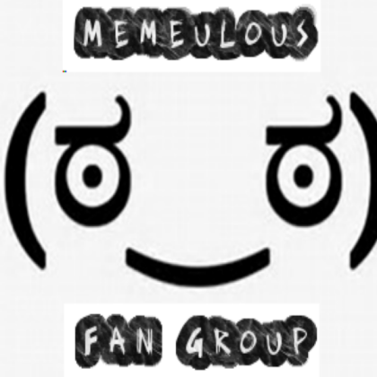 Memeulous Fan Group Poster Roblox decal