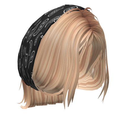 Messy Hairband - Blonde Roblox item