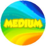 Medium rainbow stairs