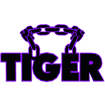 Cartoony Purple Tiger Chain Roblox item