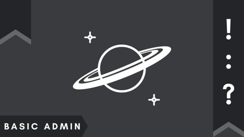 Basic Admin Galaxy
