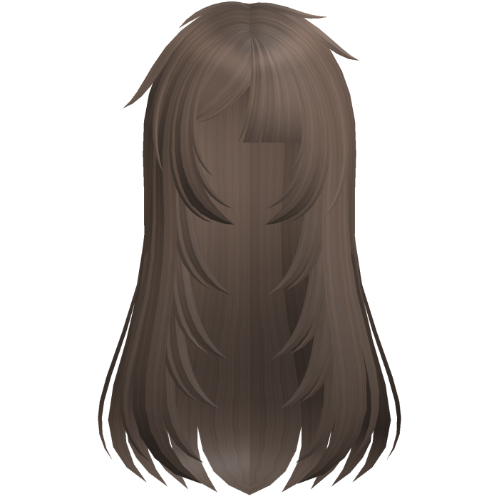 🖤layered messy fallen angel hair in caramel brown