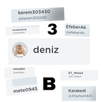 3b’den kalma grup