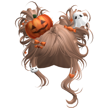 Spooky Halloween Pumpkin Buns  (Strawberry)