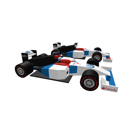 #18 and #99 Bravo Custom F1 cars