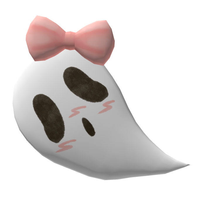 cute ghost from mouth