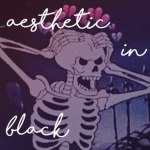 aesthetic in black