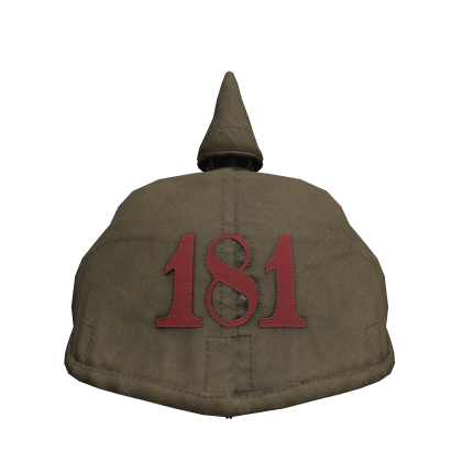 German Saxon 181st Inf. Early Pickelhaube Cover