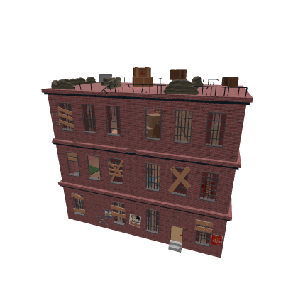 Ruined Apartment Building