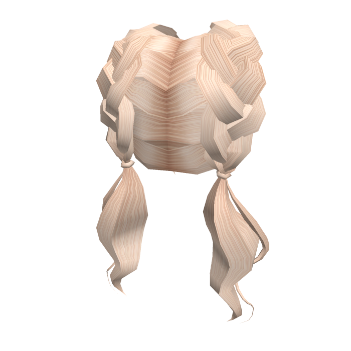 Blonde Braided Ponys