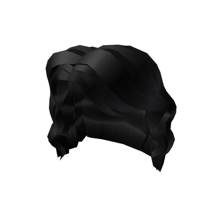 Short Wavy Black Hair