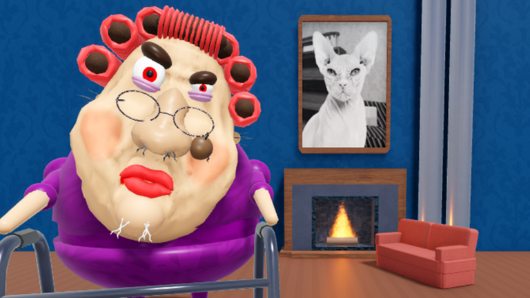 ESCAPE EVIL GRANDMA! (FIRST PERSON OBBY)