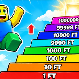 [NEW} 🏆 +1 Jump Every Second: Reach the Top!
