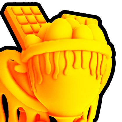 Gold Chocolate Trophy