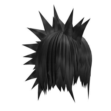 Grey Messy Punk Liberty Spikes Hair