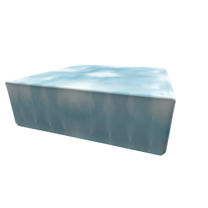 slippery ice platform