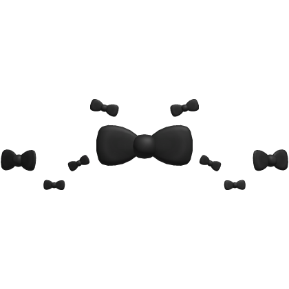 . ‿ ♡ bows add on for skotn in black