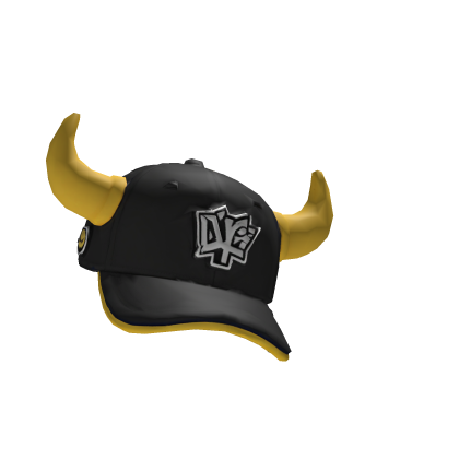 Gorra Amarilla Con Cuernos Roblox item