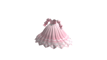 Pink Valentines Princess Gown thumbnail