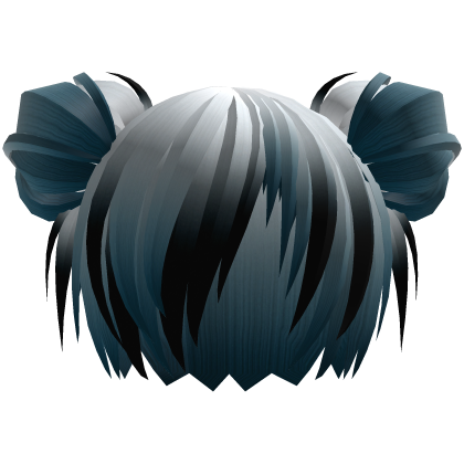 ᨳ𐔌՞҂ ˕ ֊՞𐦯ᜊ angelic blue tousled emo buns Roblox item