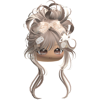 Igari Mori Kei Shoujo Bun (Brown&Beige) Roblox item