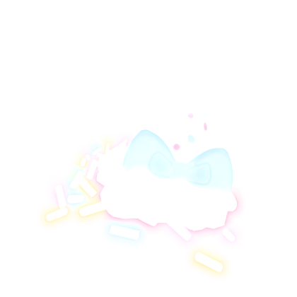 GLOWING Kawaiii cute yum melted icecream EMISSIVE