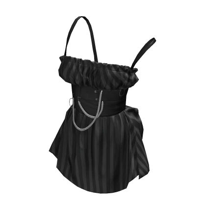 Y2K Corset Bubble Chain Dress Stripe [JEYS] | Roblox Item - Rolimon's