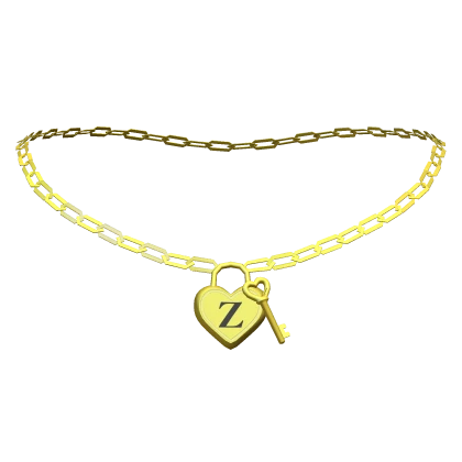 Initial Necklace Z | Roblox Item - Rolimon's
