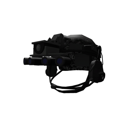 Black Tactical Helmet (Black Camo) Roblox item