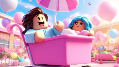 (⬆️NEW) Cart Ride Into Gender Reveal
