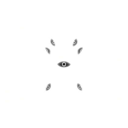[Emissive] Glowing Angel Mask w/ Following Eyes